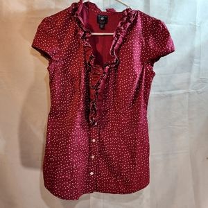 Tommy Hilfiger Red Blouse